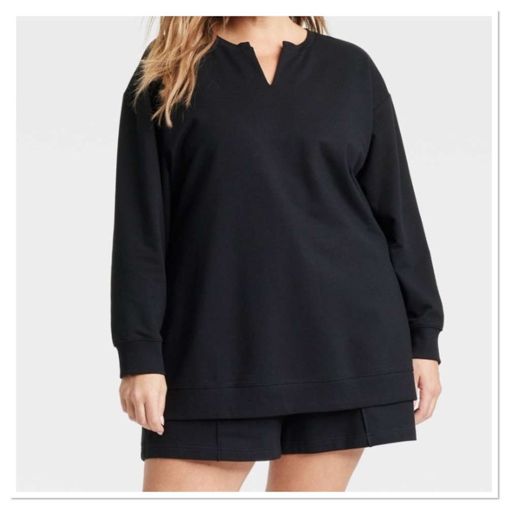 Women’s Pullover Sweatshirt Long Sleeve Ava & Viv